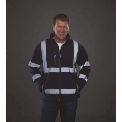 Casaco Softshell de alta visibilidade